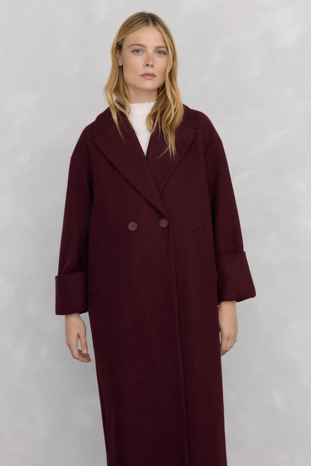 Abrigo oversize
