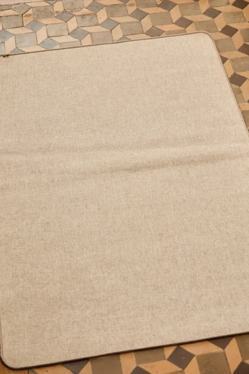 Alfombra antideslizante beige Dubai