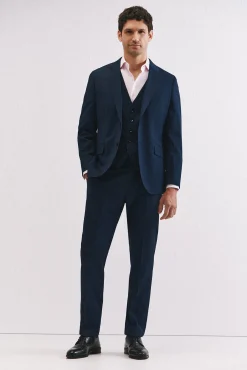 Americana azul slim fit