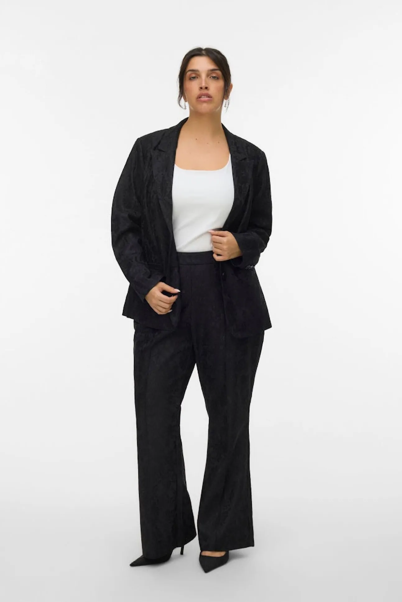 Americana encaje talla grande