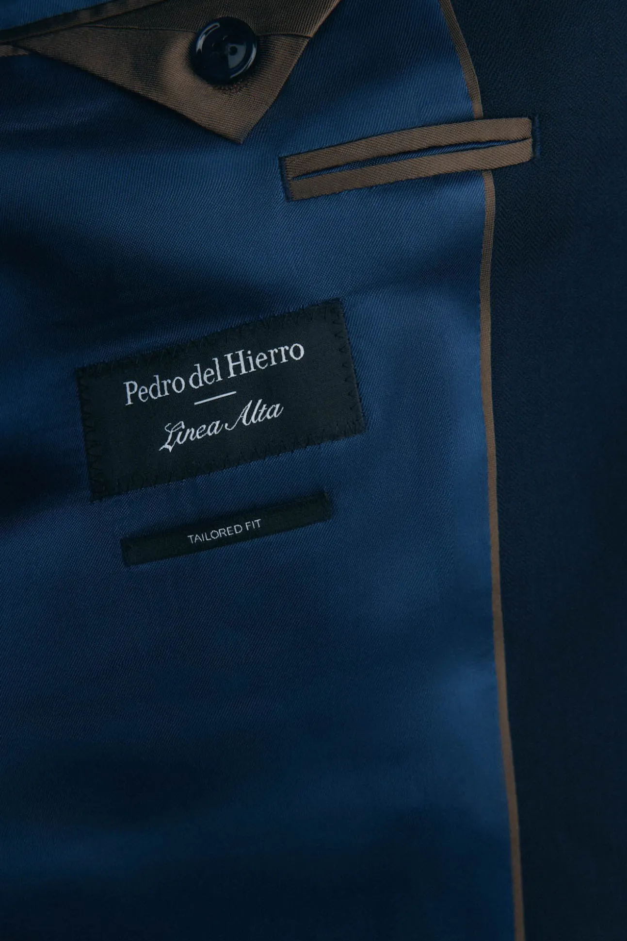 Americana estructura blue back tailored fit