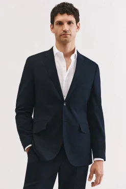 Americana marino slim fit