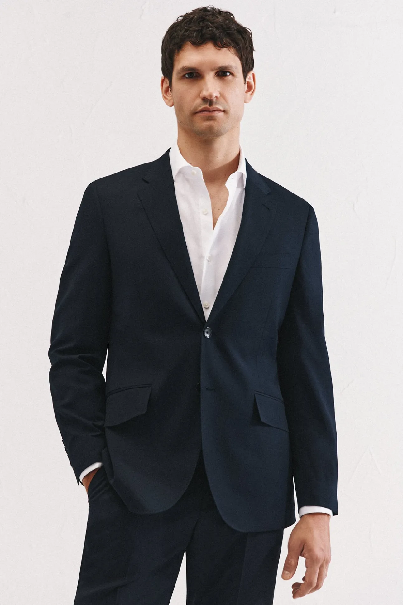 Americana marino slim fit