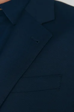 Americana ojo de perdiz bi-stretch slim fit