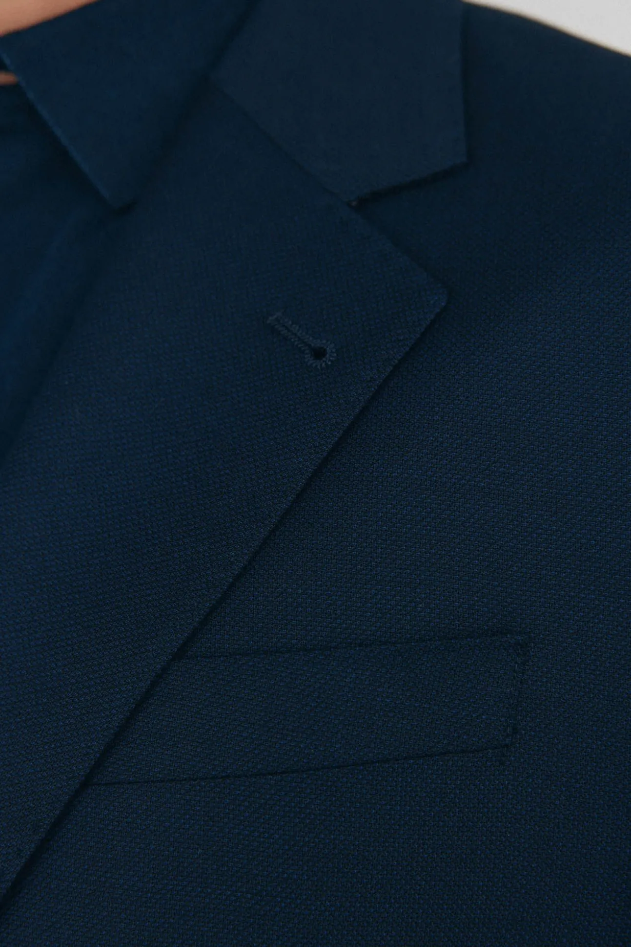 Americana ojo de perdiz bi-stretch slim fit