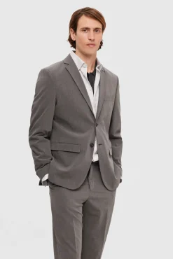 Americana slim fit con bolsillos