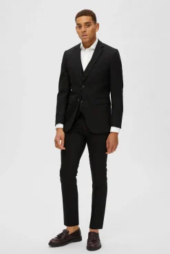 Americana Slim Fit con lana
