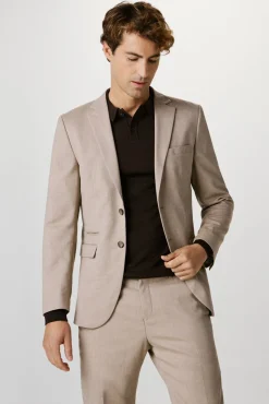 Americana Slim Fit con lana