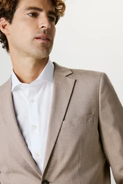 Americana Slim Fit con lana