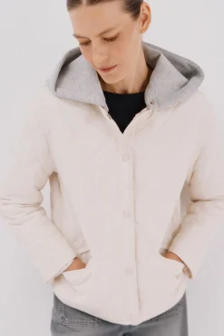 Anorak corto capucha sudadera