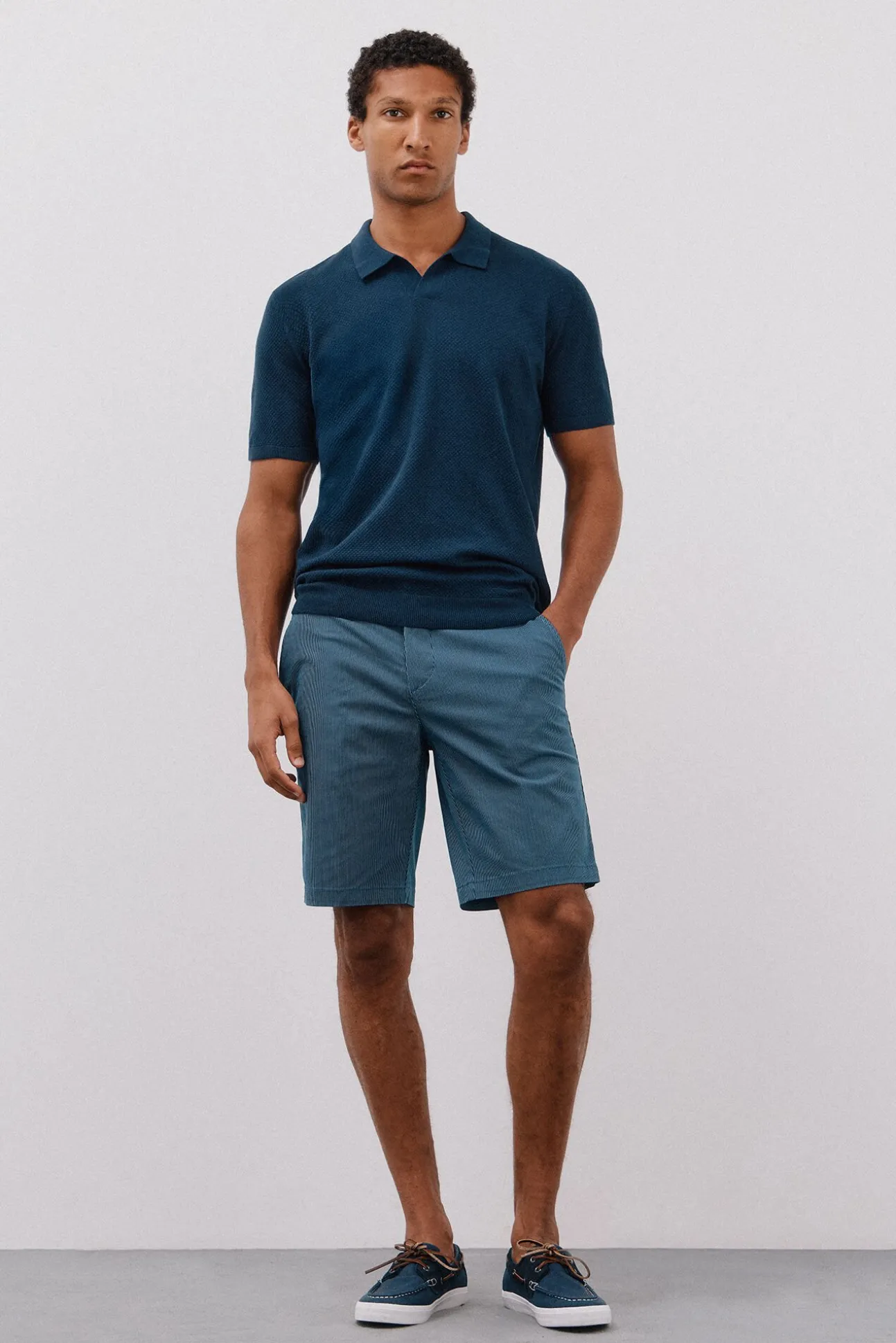 Bermuda chino estampada