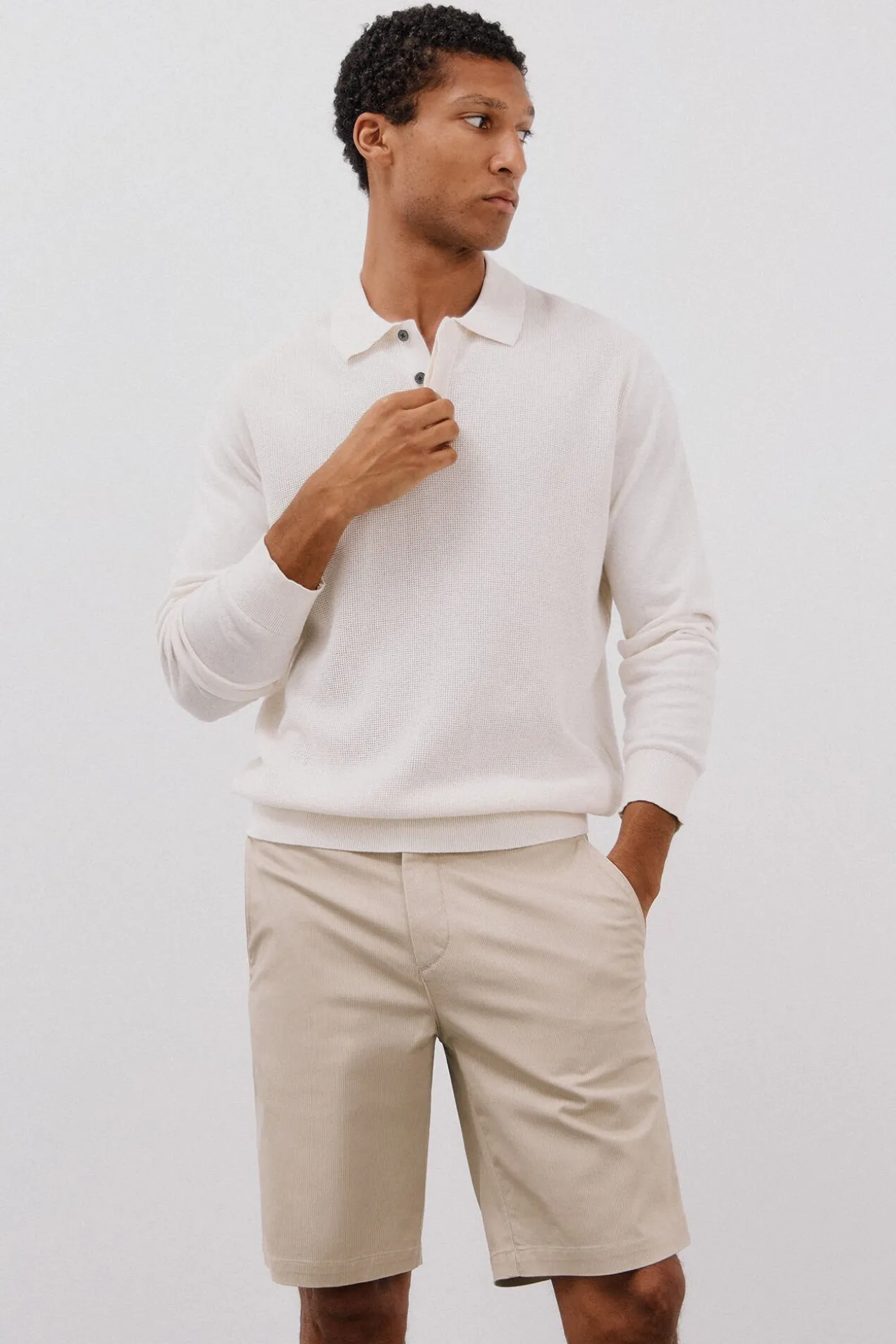 Bermuda chino estampada