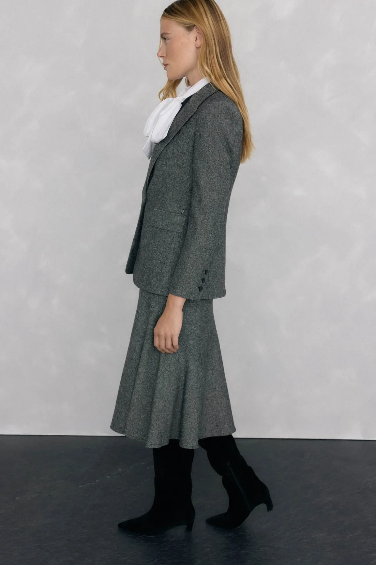 Blazer cheviot
