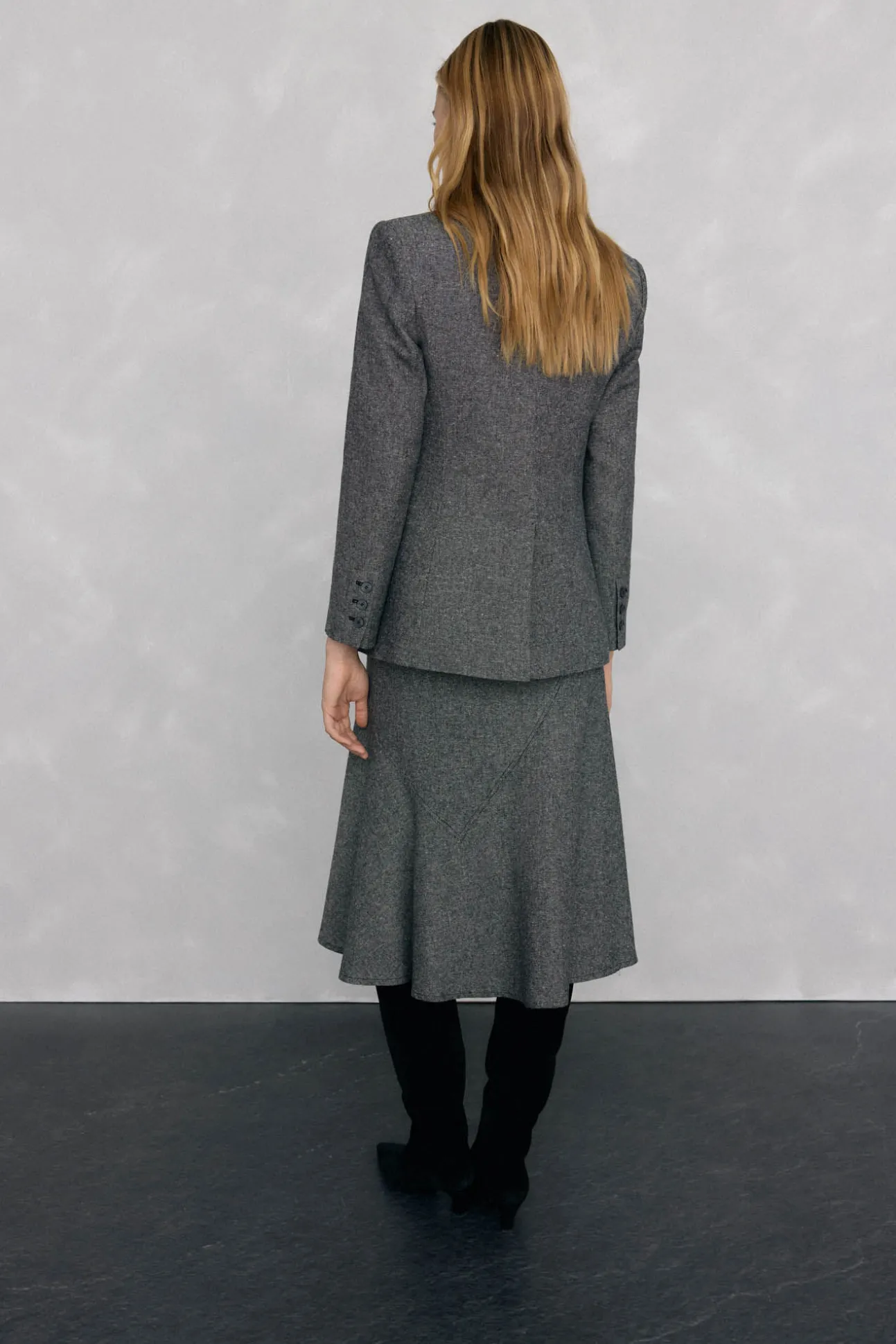 Blazer cheviot