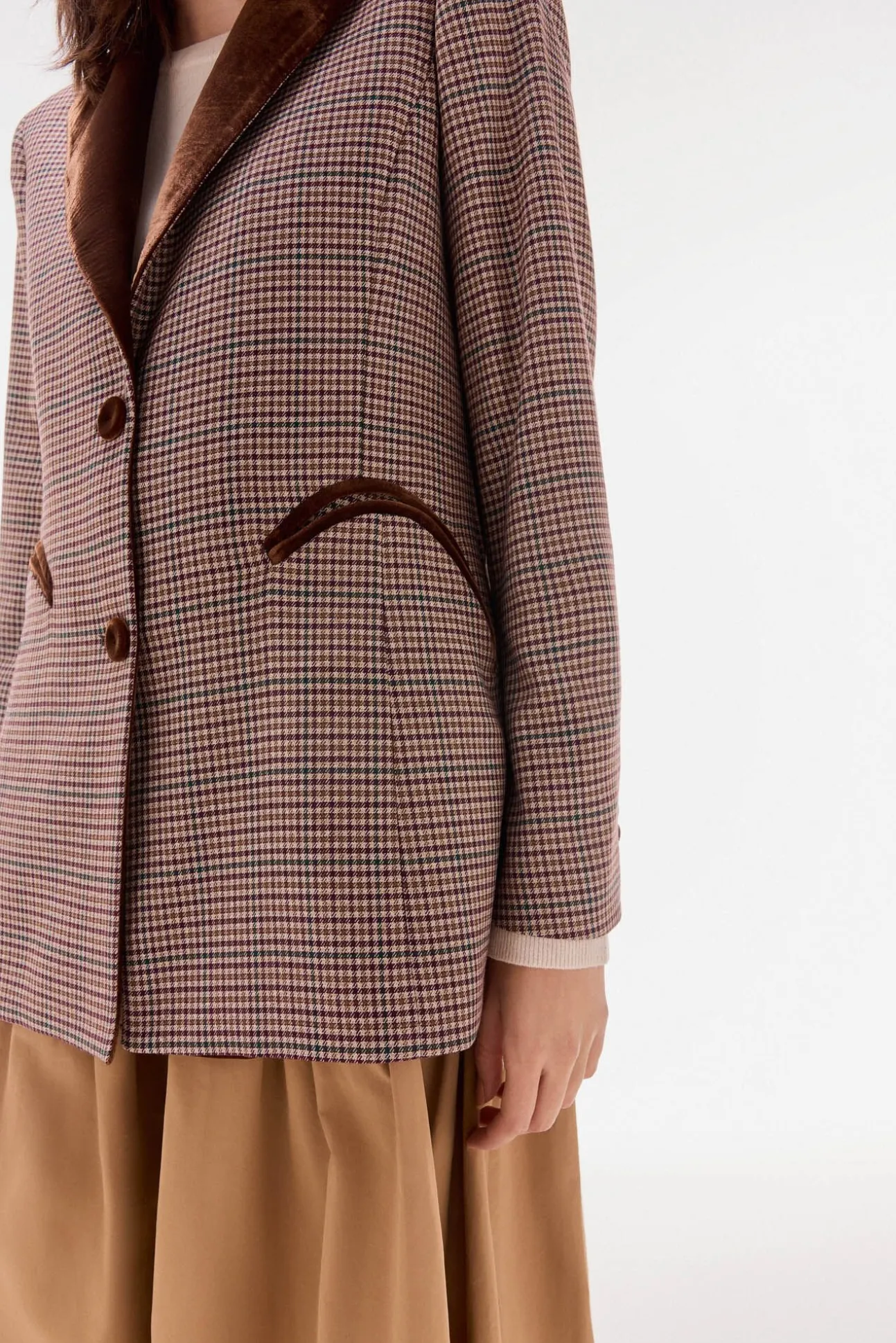 Blazer cruzada