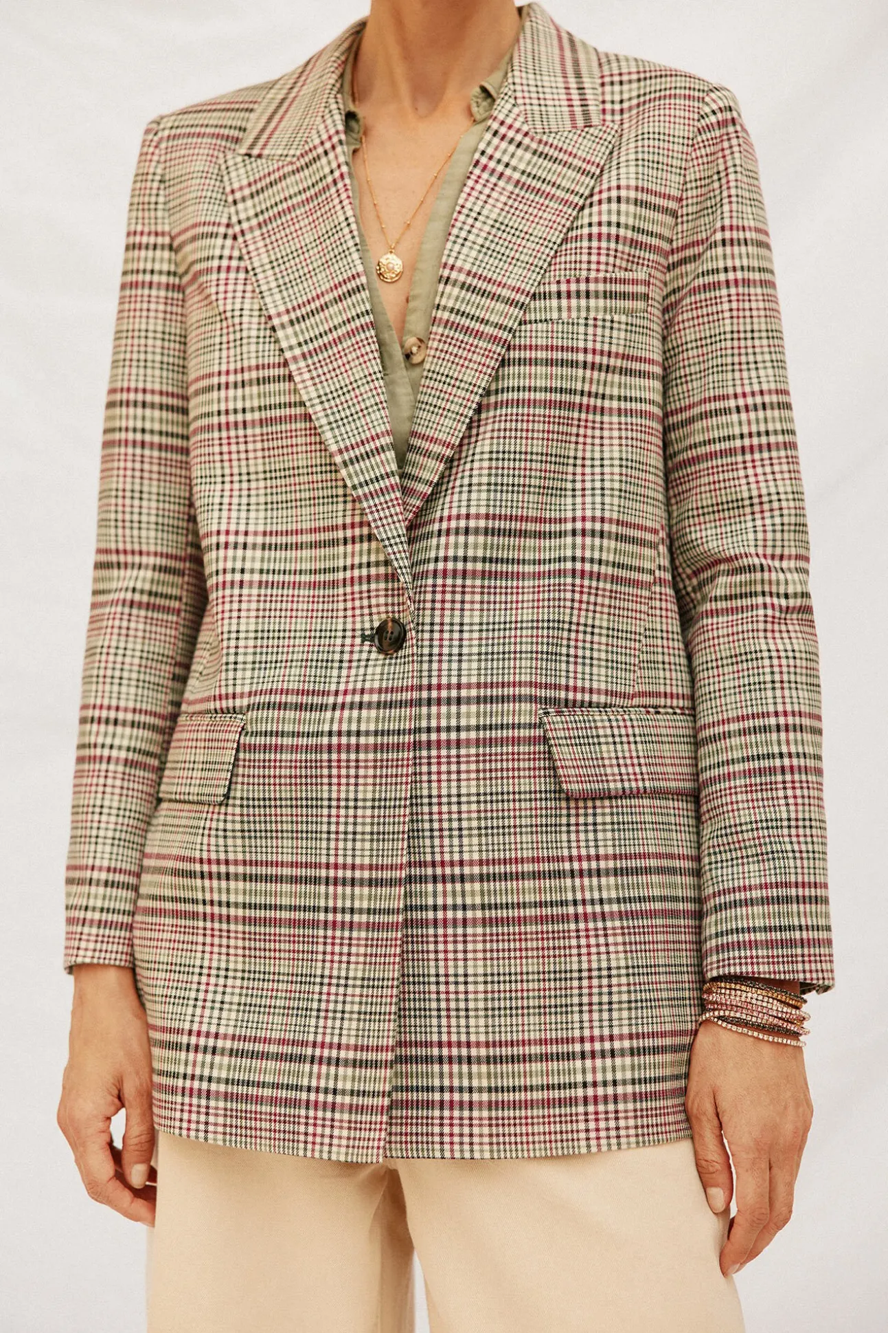 Blazer cuadros