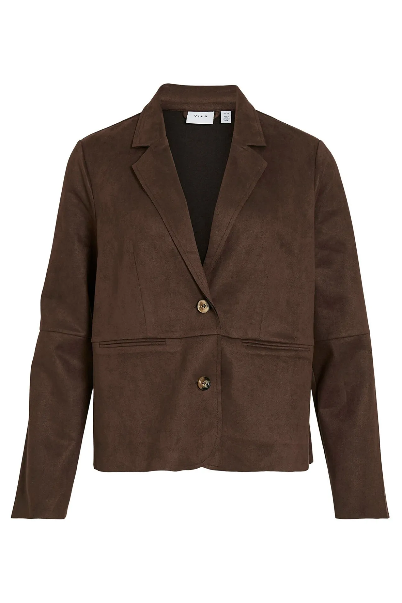 Blazer de ante con botones