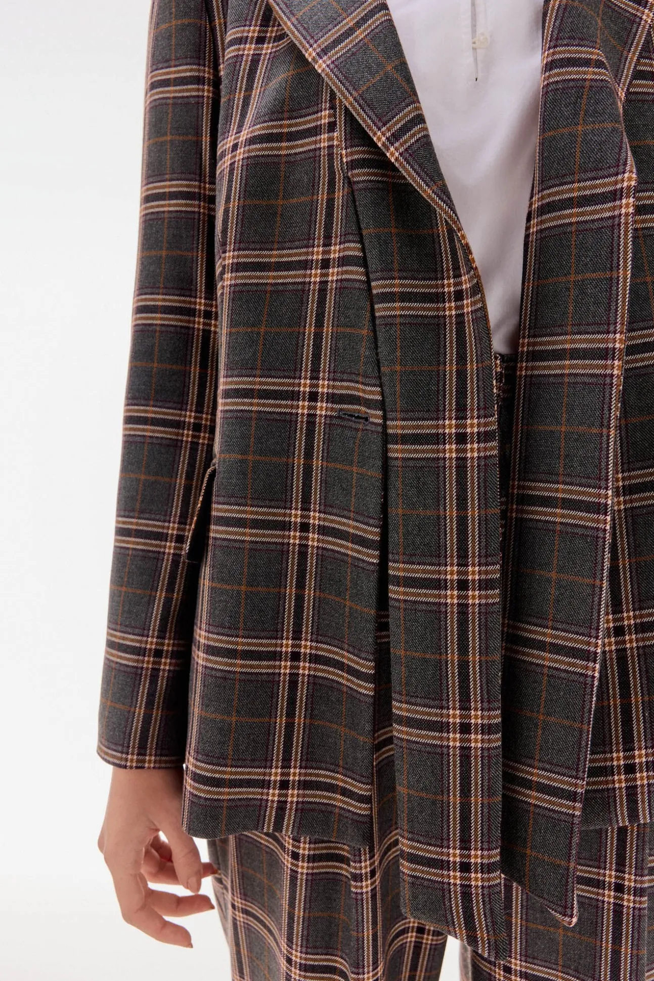 Blazer de cuadros