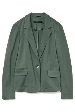 Blazer de mujer manga larga con bolsillos