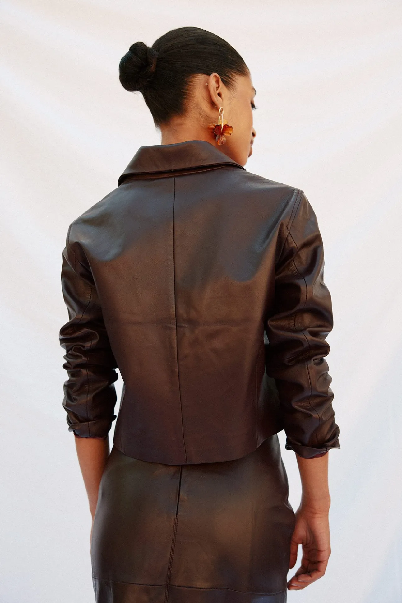 Blazer piel