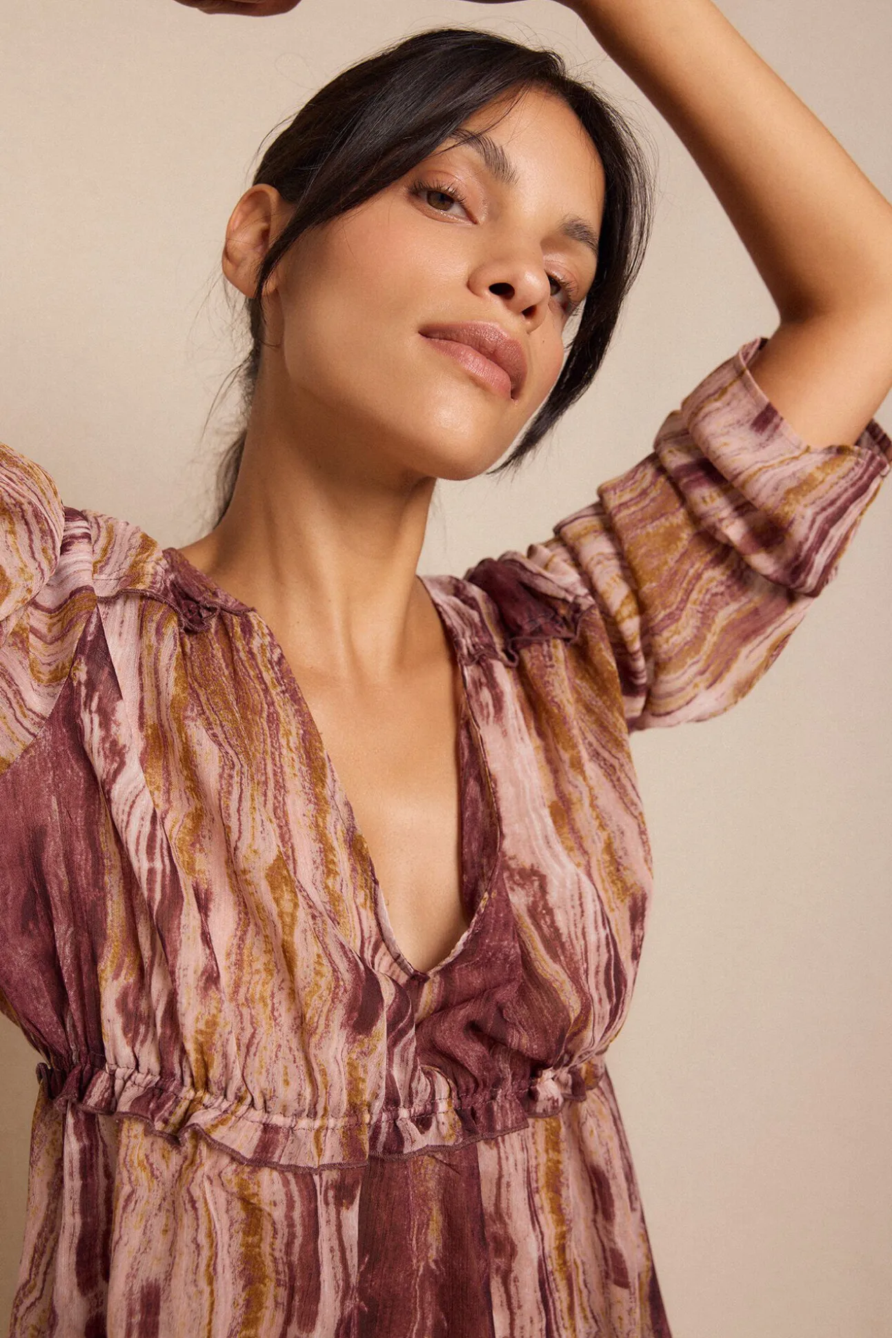 Blusa asimetrica