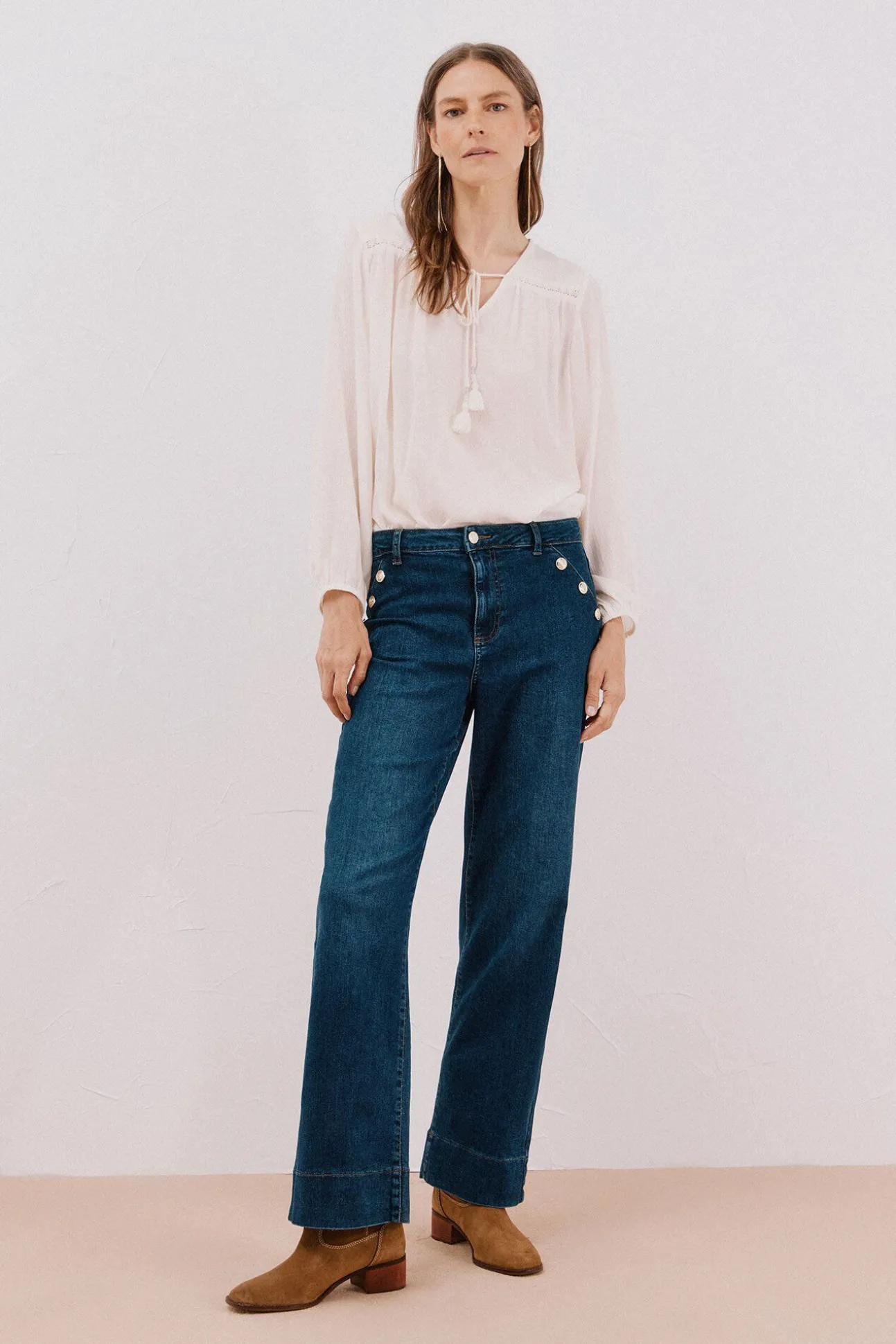 Blusa borlas