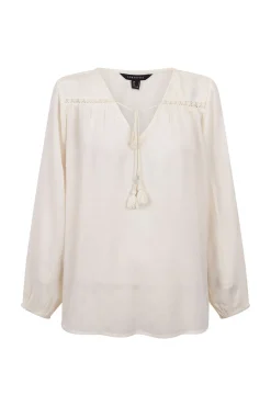 Blusa borlas