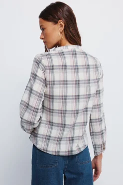 Blusa cuadros