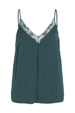 Blusa de tirantes ajustables fluida