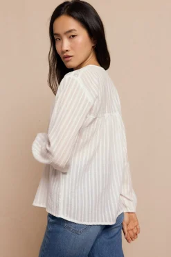 Blusa encajes