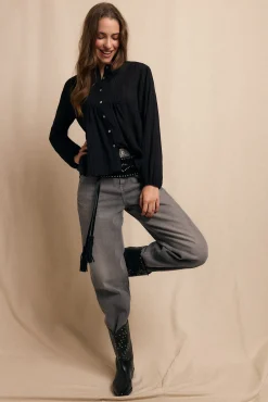 Blusa encajes