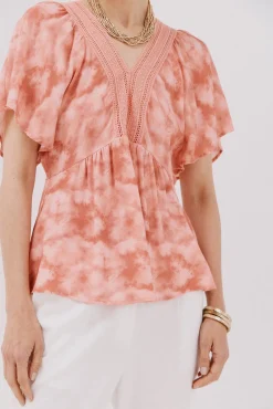 Blusa escote pico