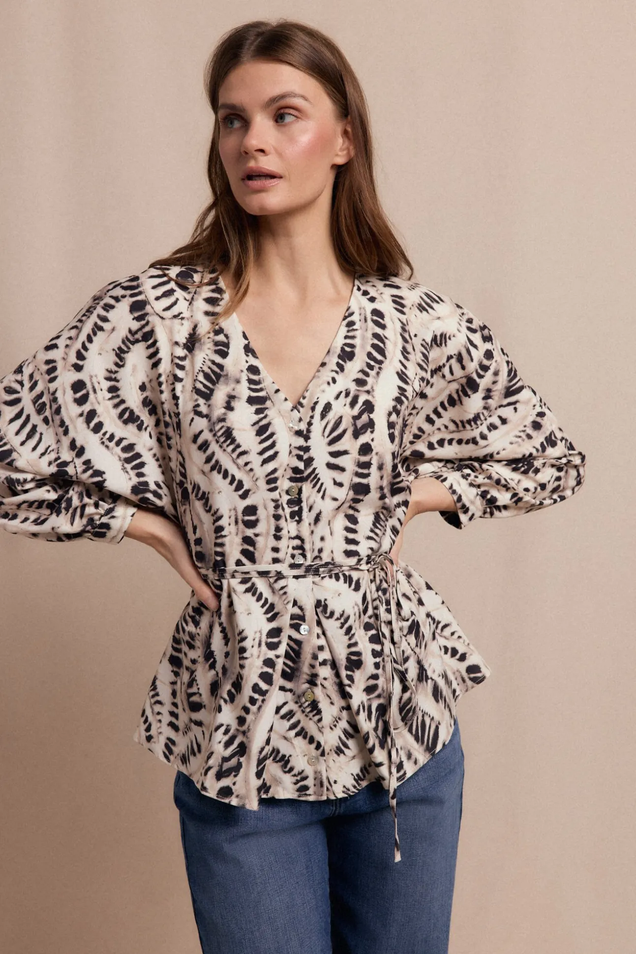 Blusa estampada