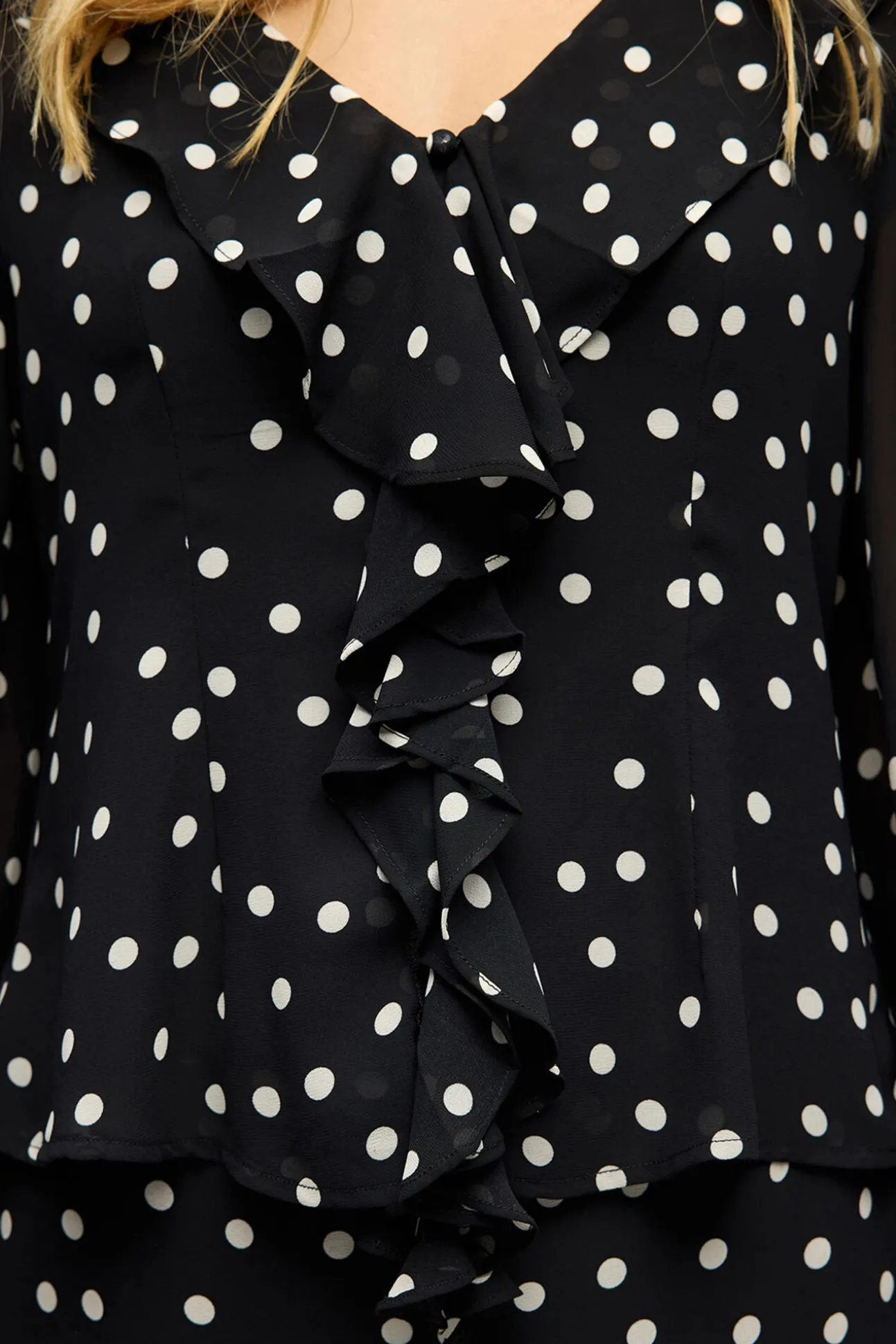 Blusa gasa estampada