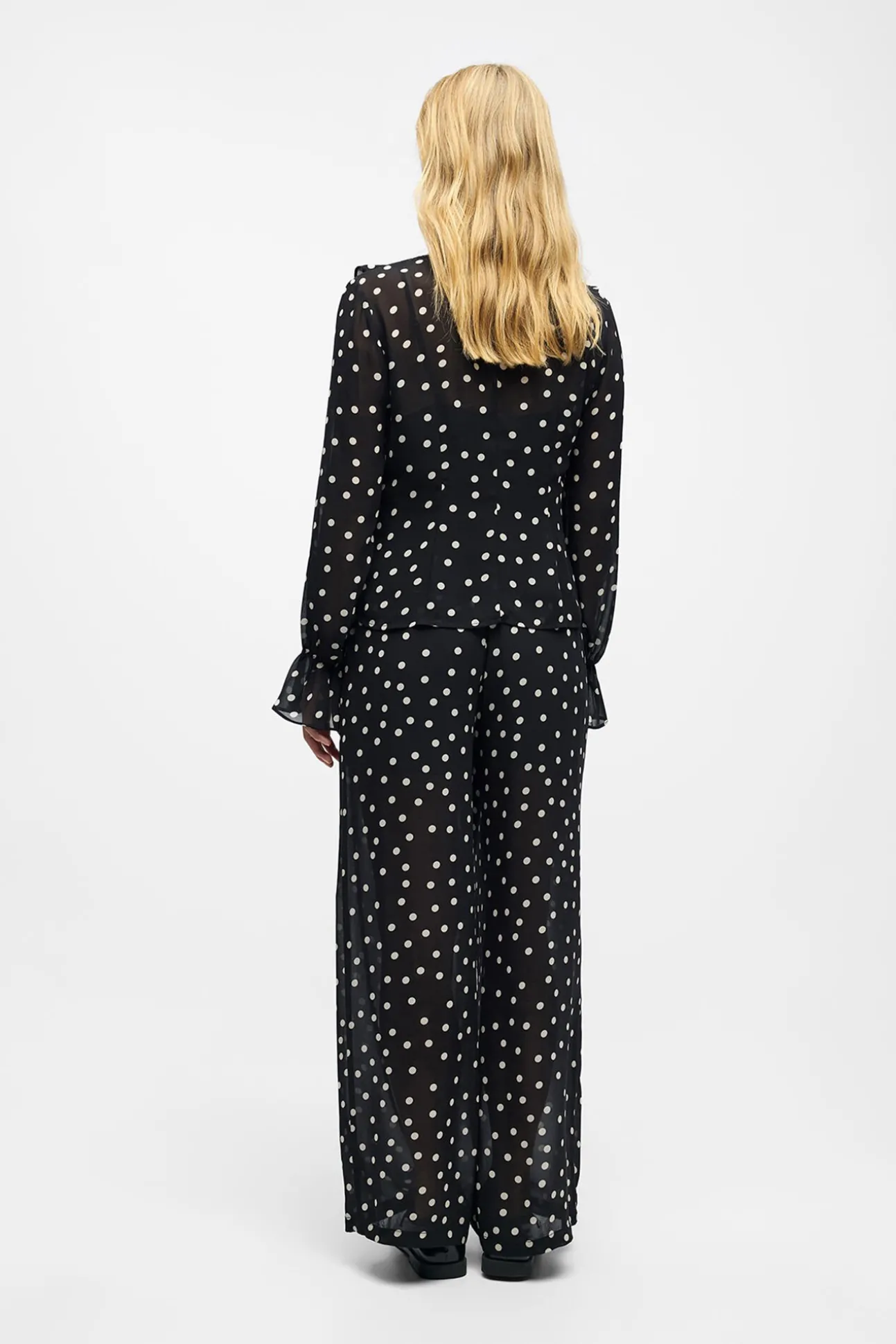 Blusa gasa estampada