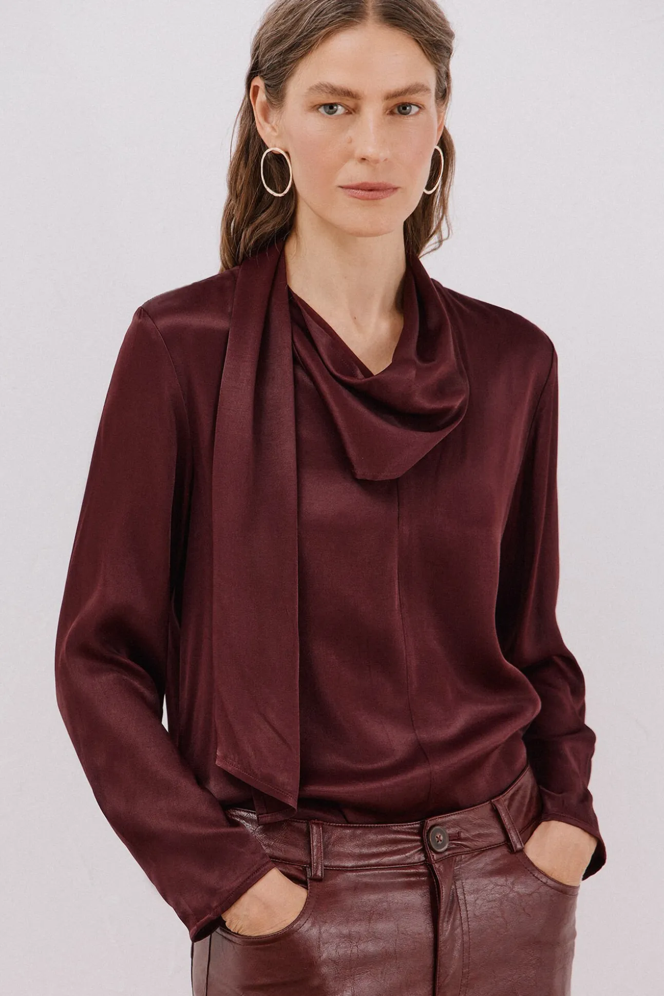 Blusa lazo
