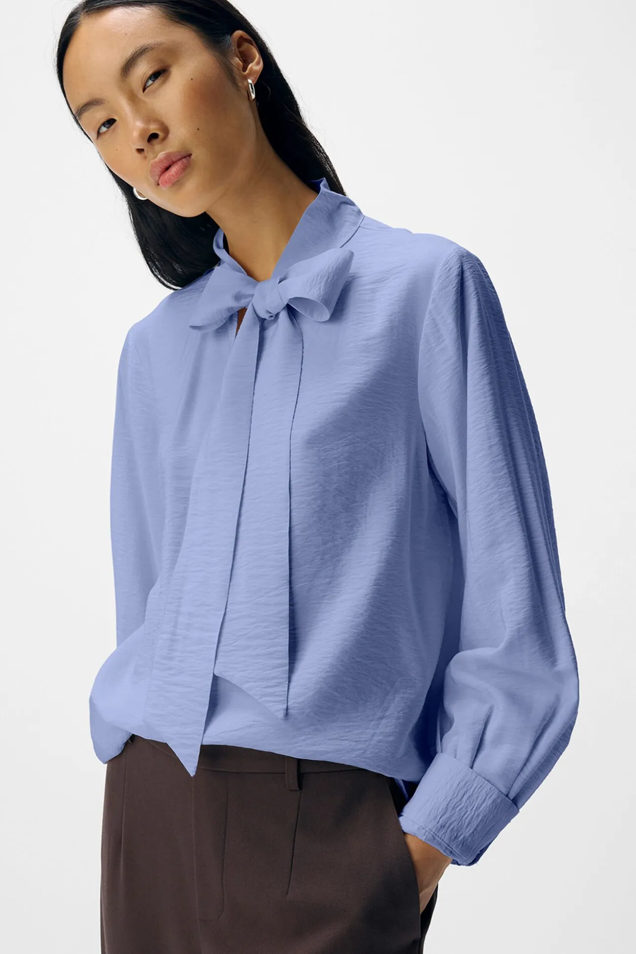 Blusa lazo viscosa