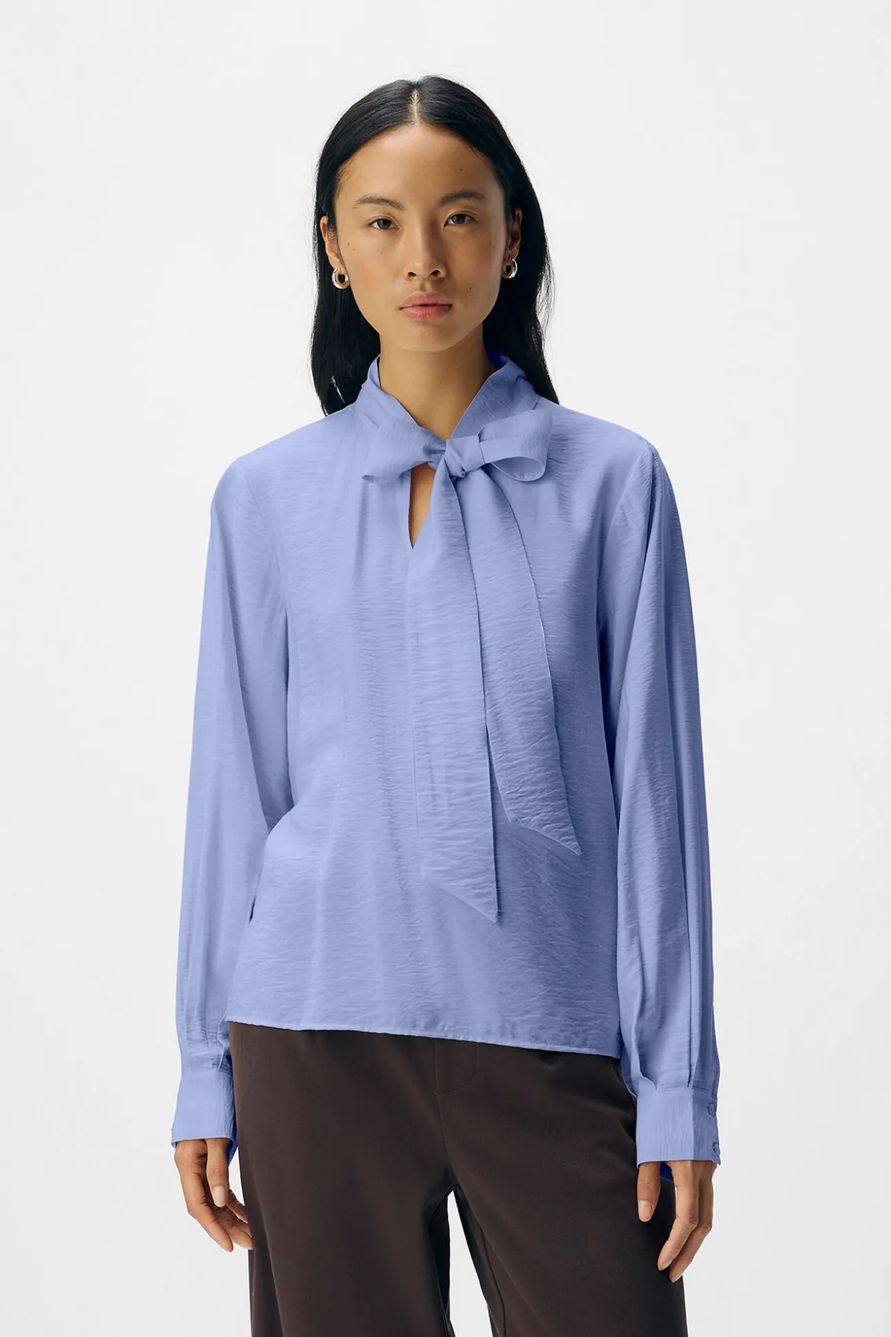 Blusa lazo viscosa