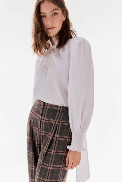 Blusa lisa lazo