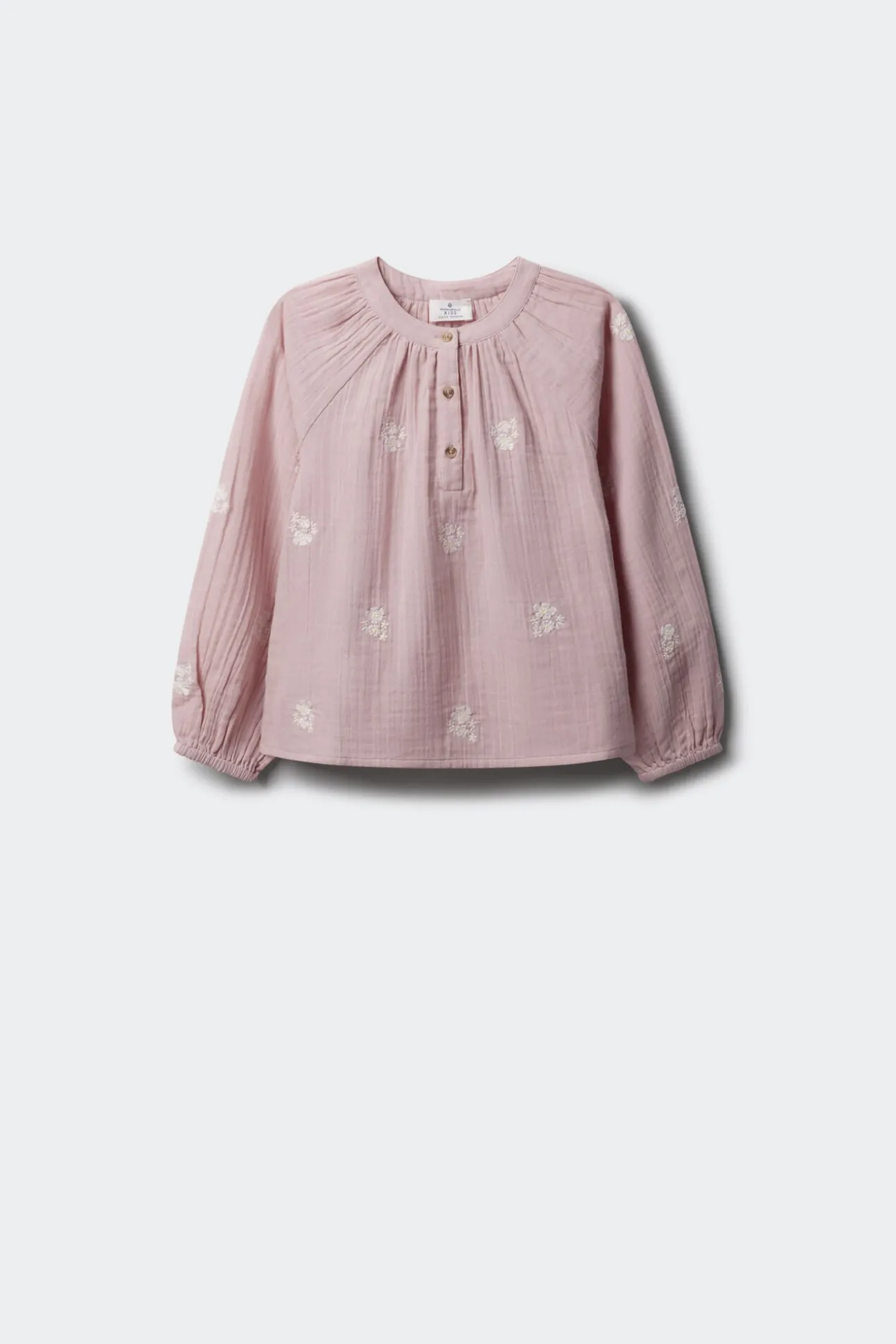 Blusa manga larga niña