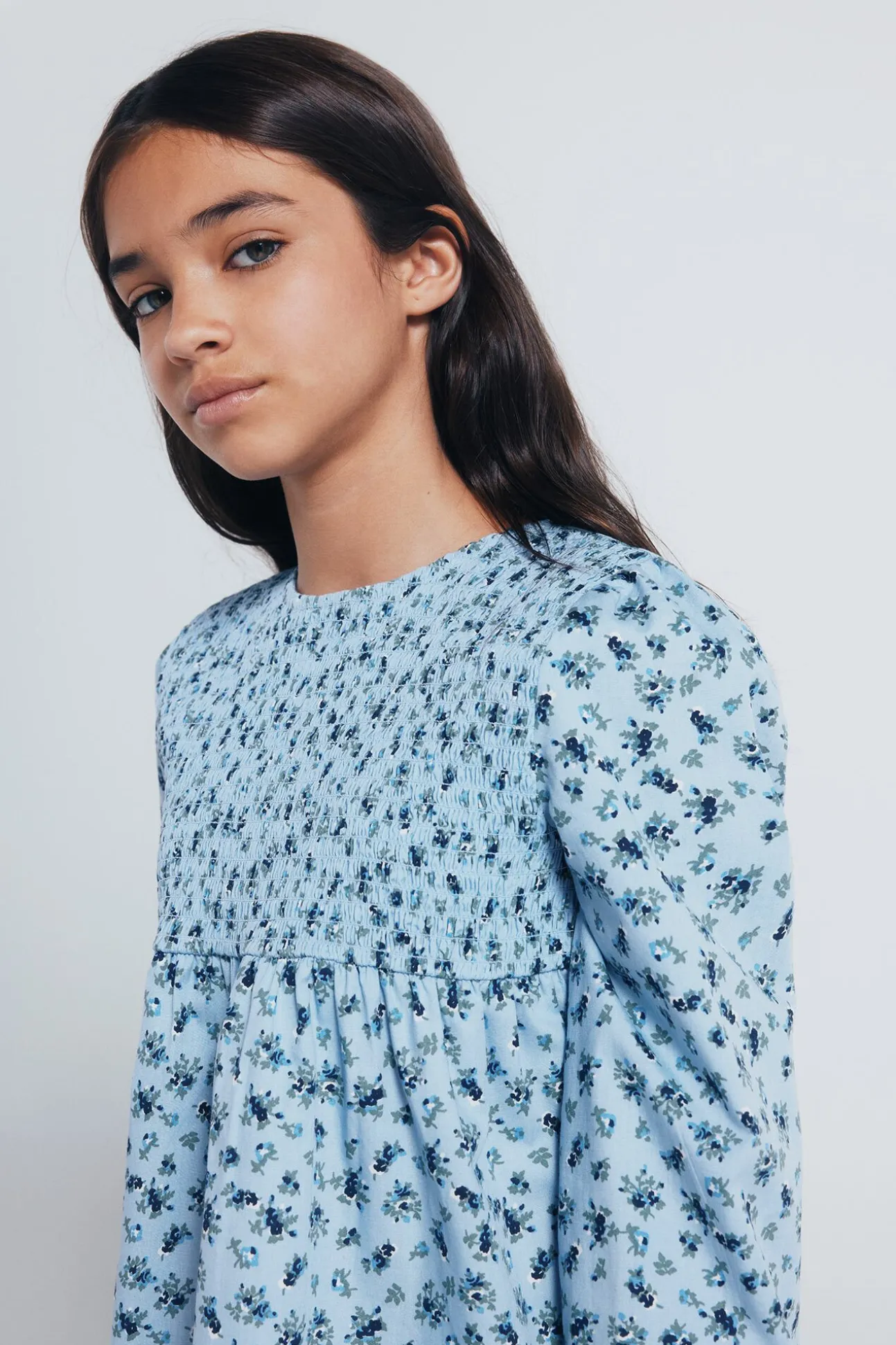 Blusa manga larga niña