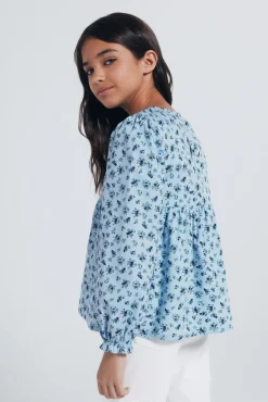 Blusa manga larga niña