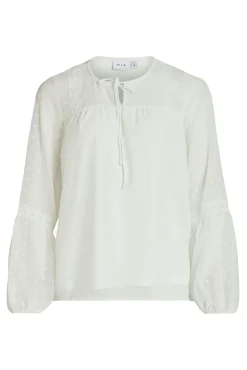 Blusa manga larga plumeti
