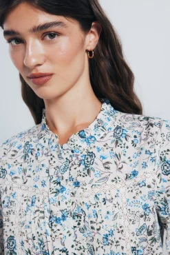 Blusa plumetti lace