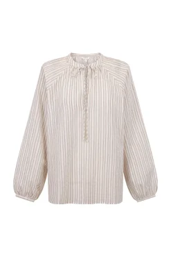 Blusa rayas cordon
