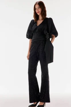 Blusa tafeta lazo