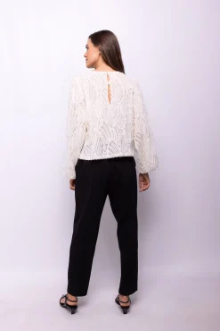 Blusa tejido textura