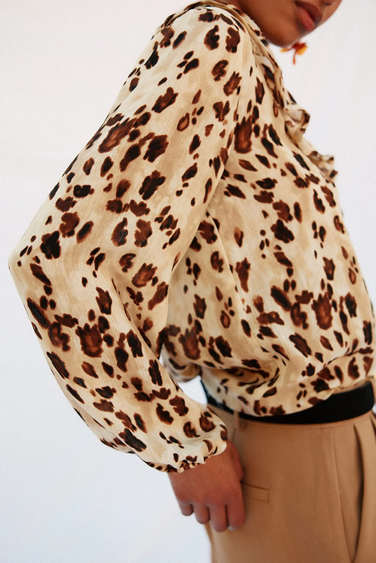 Blusa volantes