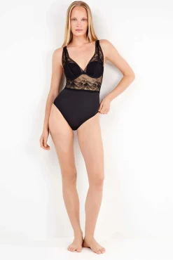 Body con foam escote en V
