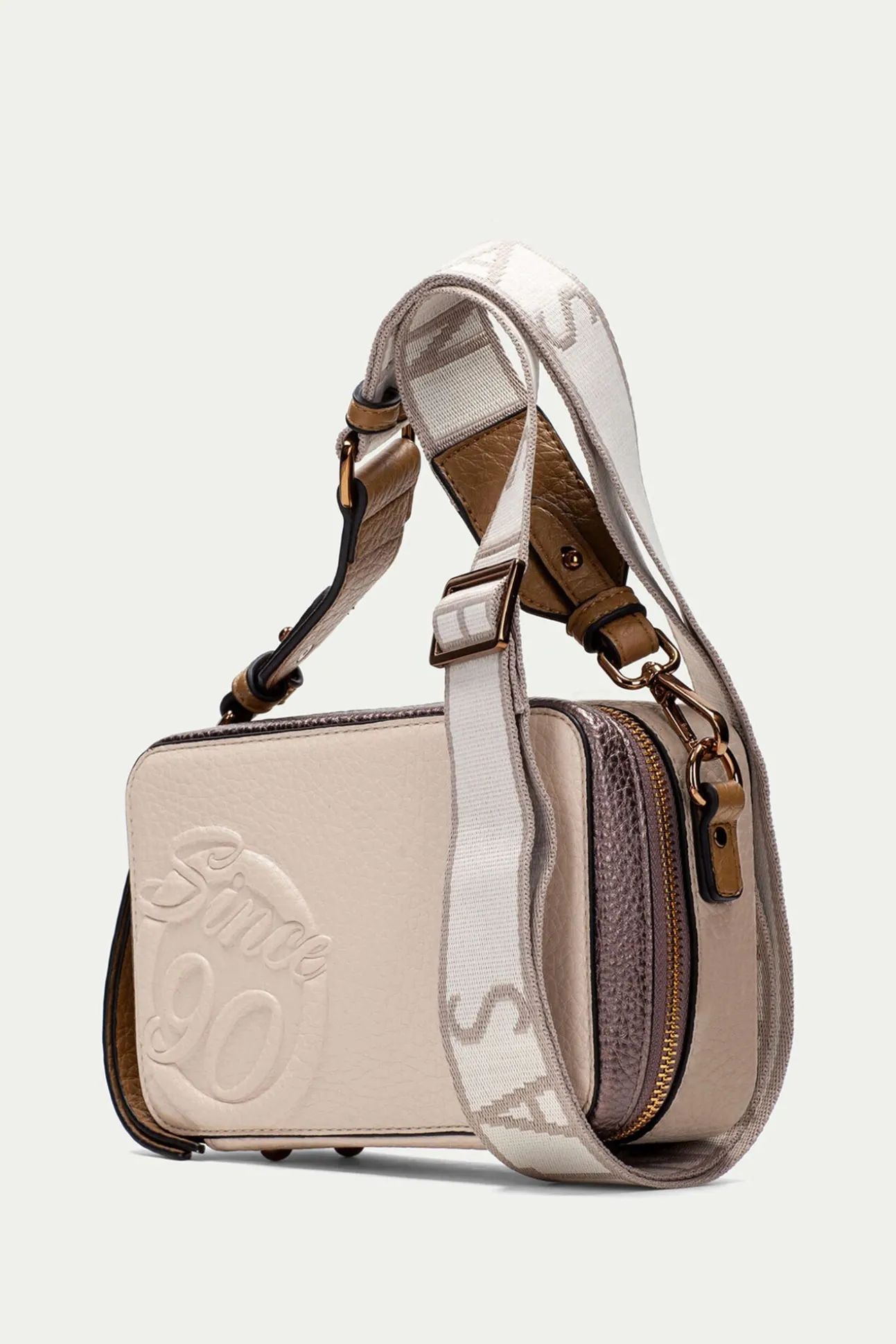 Bolso bandolera cremallera since 90